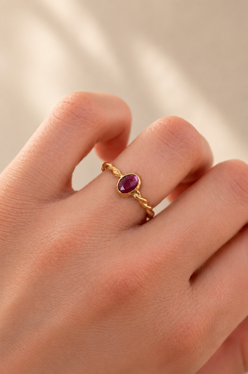 Bague GRENAT