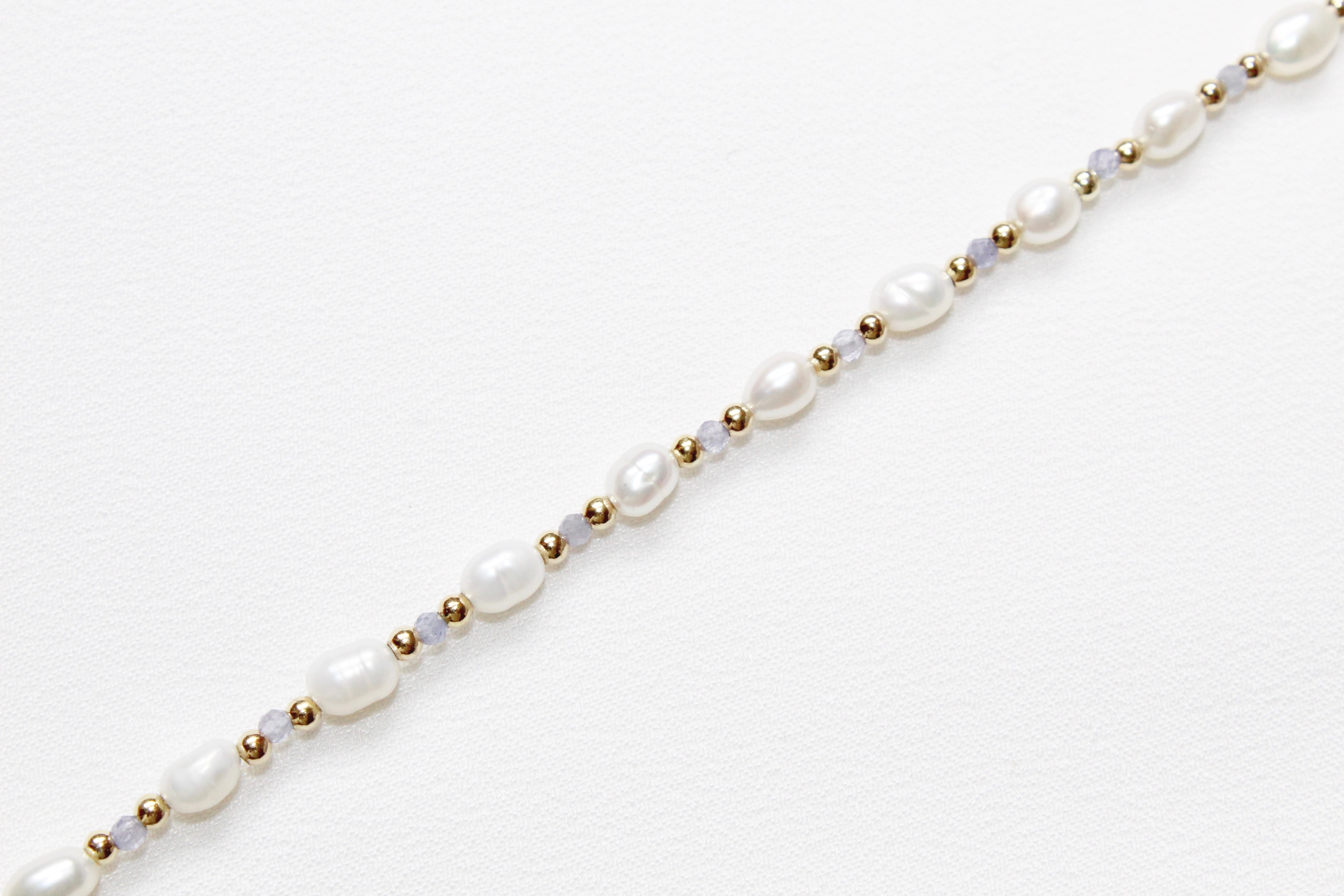 Bracelet PAULETTE tanzanites
