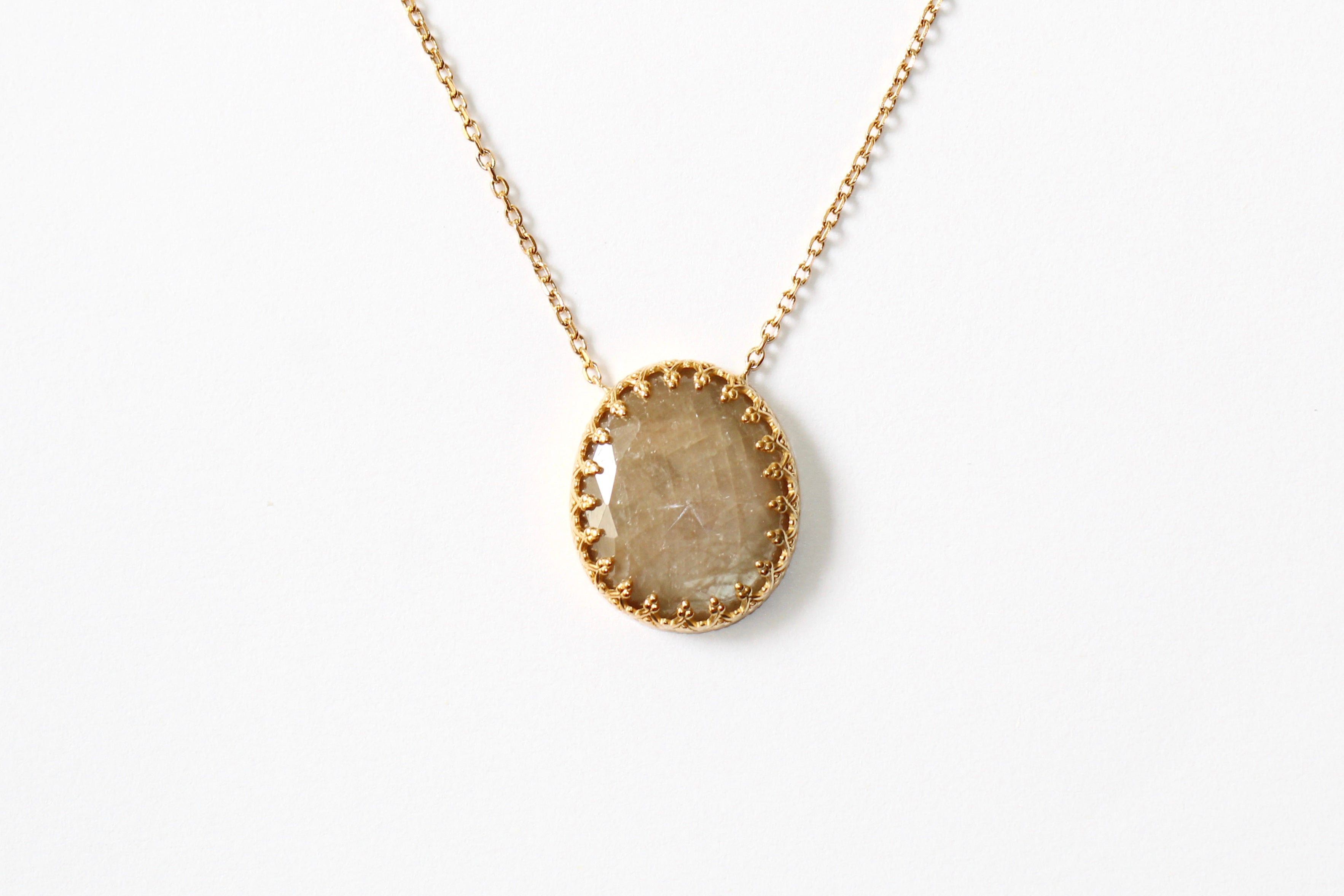 Collier SAPHIR DORÉ