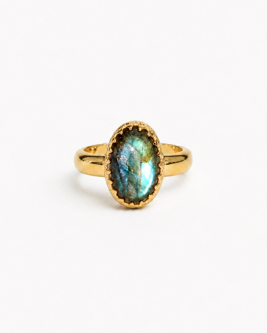 Bague LABRADORITE