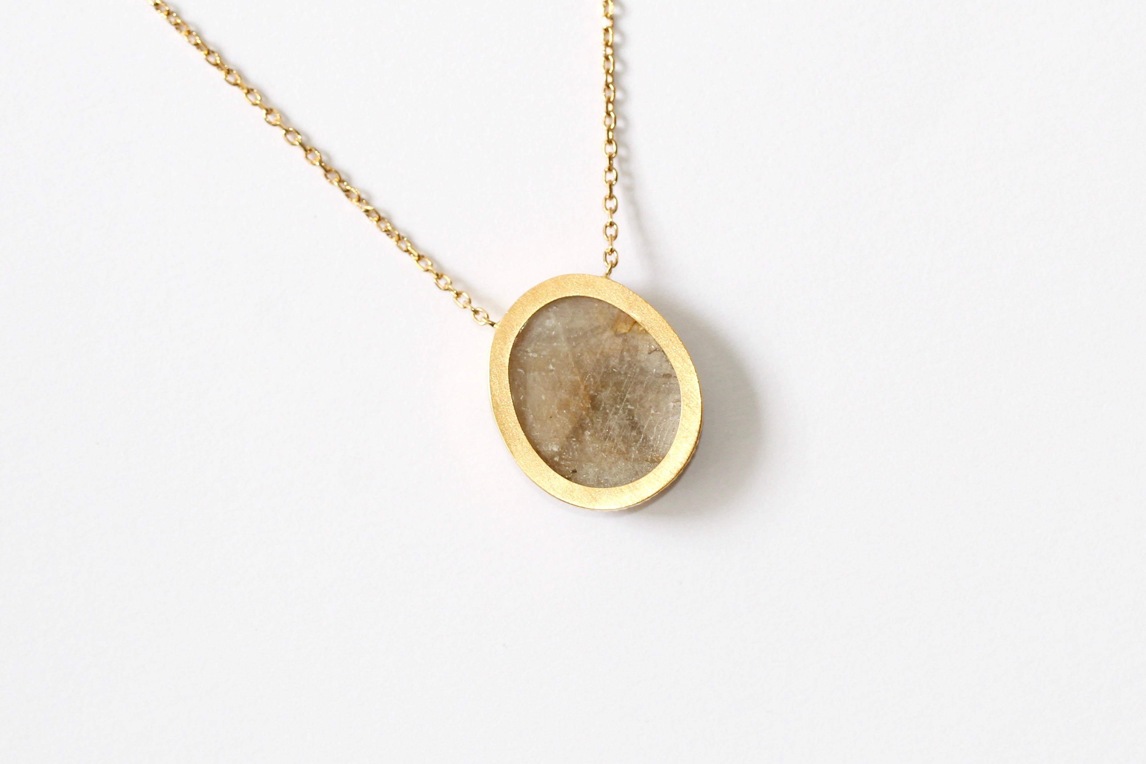Collier SAPHIR DORÉ